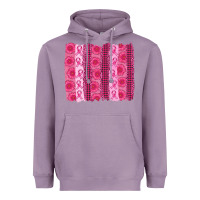 Lavender breast cancer brushstroke Heavyweight Hoodie - AdoDesignShop