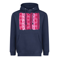 Navy breast cancer brushstroke Heavyweight Hoodie - AdoDesignShop