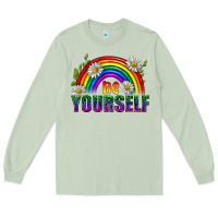 Matcha Be Yourself Pride Lgbtq Long Sleeve Tee - BundleAndBundleShop