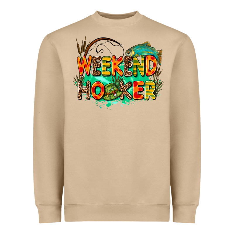 Weekend Hooker Heavyweight Sweatshirt by AdoDesignShop | Teevron