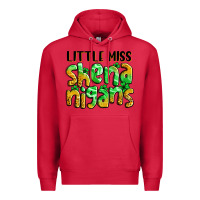 Cardinal little miss shenanigans St. Patrick's Premium Hoodie - LillyAllenDesigns