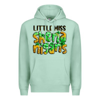 Seafoam little miss shenanigans St. Patrick's Premium Hoodie - LillyAllenDesigns