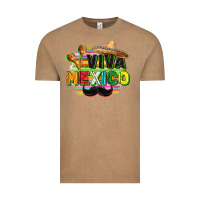 Vintage Coffee Viva Mexico Vintage Tee - FaDigitalArtStudio