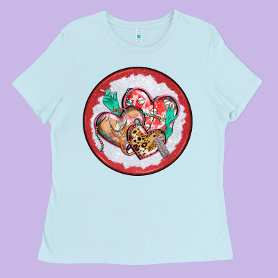 Nurse Coaster Ladies Tee Designed By Cowgirlartshop