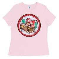 Bubblegum Pink nurse coaster Ladies Tee - CowGirlArtShop