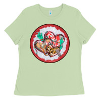 Matcha nurse coaster Ladies Tee - CowGirlArtShop