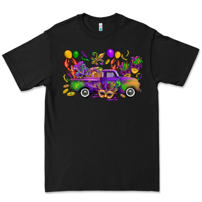 Mardi Gras Truck Premium Tee by CowGirlArtShop | Teevron