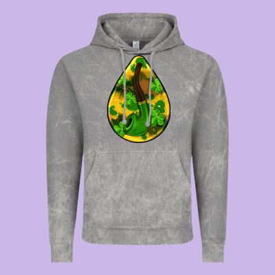 St.patrick's Teardrop Earrings Vintage Hoodie Designed By Fadigitalartstudio