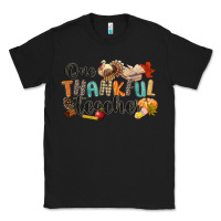 Black one thankful teacher Classic Tee - CowGirlArtShop