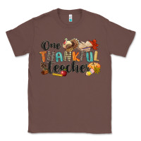 Chestnut one thankful teacher Classic Tee - CowGirlArtShop
