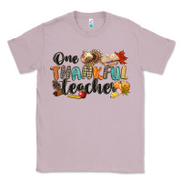 Lilac one thankful teacher Classic Tee - CowGirlArtShop