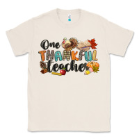 Natural one thankful teacher Classic Tee - CowGirlArtShop