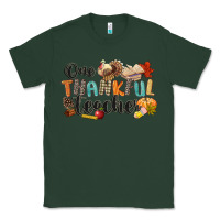 Sports Green one thankful teacher Classic Tee - CowGirlArtShop