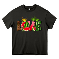 Asphalt love watermelon Heavy Core Tee - RanaPortraitStore