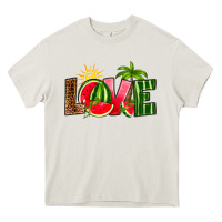 Cream love watermelon Heavy Core Tee - RanaPortraitStore