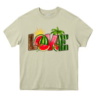 Mossy love watermelon Heavy Core Tee - RanaPortraitStore