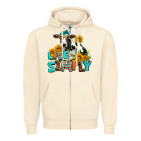 Sandshell live simply Zipper Hoodie - AdoDesignShop