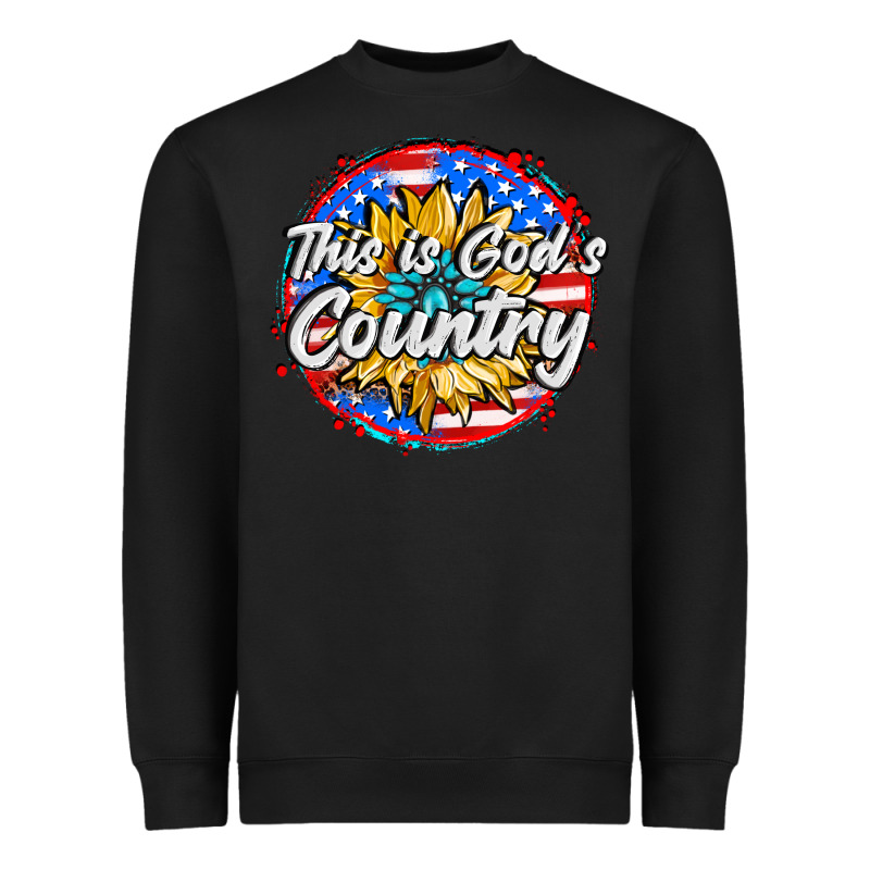This Is God's Country Heavyweight Sweatshirt by AdoDesignShop | Teevron