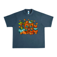 Midnight Navy Thanksgiving Coffee Mug Urban Heavy Tee - FaDigitalArtStudio