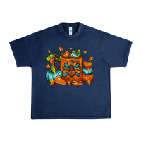 Navy Thanksgiving Coffee Mug Urban Heavy Tee - FaDigitalArtStudio