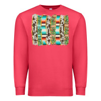 Cardinal western brushstroke Premium Sweatshirt - AdoDesignShop