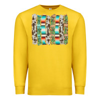 Lemon western brushstroke Premium Sweatshirt - AdoDesignShop