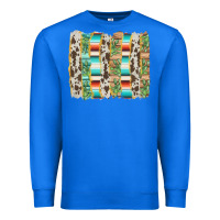 True Royal western brushstroke Premium Sweatshirt - AdoDesignShop