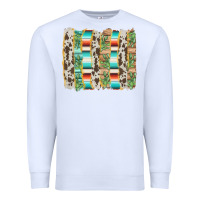 White western brushstroke Premium Sweatshirt - AdoDesignShop