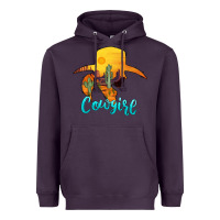 Plum cowgirl western Heavyweight Hoodie - AdoDesignShop