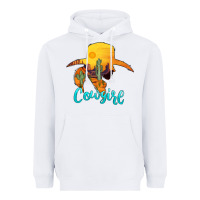 White cowgirl western Heavyweight Hoodie - AdoDesignShop