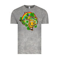 Cloud Rock Texas St. Patrick's Day Vintage Tee - OliviaCreatesArt
