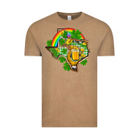 Vintage Coffee Texas St. Patrick's Day Vintage Tee - OliviaCreatesArt