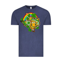 Vintage Denim Texas St. Patrick's Day Vintage Tee - OliviaCreatesArt