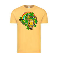 Vintage Mustard Texas St. Patrick's Day Vintage Tee - OliviaCreatesArt