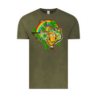 Vintage Olive Texas St. Patrick's Day Vintage Tee - OliviaCreatesArt