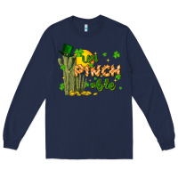 Navy un pinch able Long Sleeve Tee - FaDigitalArtStudio