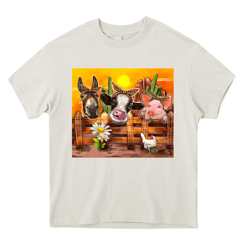 Farm Animal Heavy Core Tee by TumblerDesignByShophia | Teevron