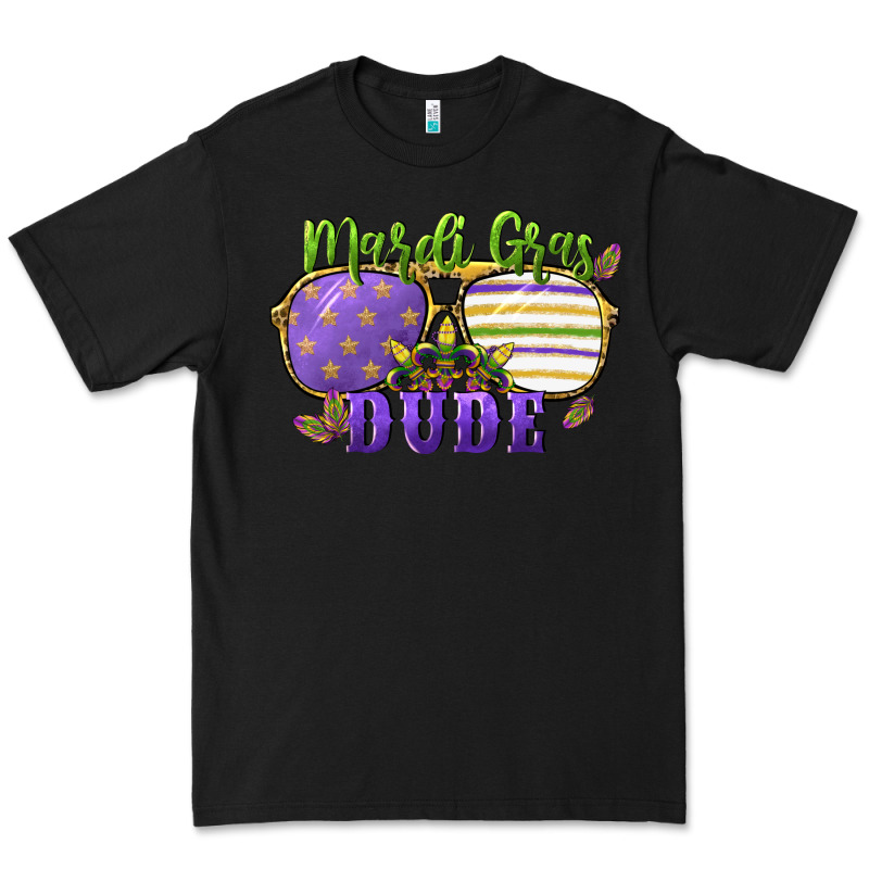 Mardi Gras Dude Premium Tee by CowGirlArtShop | Teevron