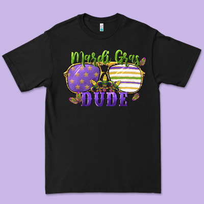 Mardi Gras Dude Premium Tee Designed By Cowgirlartshop