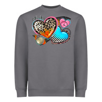 Storm western leopard  racing  hearts Heavyweight Sweatshirt - AdoDesignShop