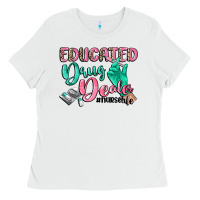 White educated drug dealer nurse life Ladies Tee - CowGirlArtShop