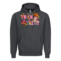 Smoke trıck or treat Zipper Hoodie - AdoDesignShop