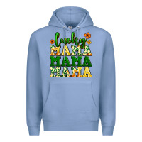Colony Blue lucky mama mama mama  St. Patrick's Premium Hoodie - LillyAllenDesigns