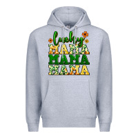 Heather Grey lucky mama mama mama  St. Patrick's Premium Hoodie - LillyAllenDesigns
