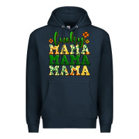 Navy lucky mama mama mama  St. Patrick's Premium Hoodie - LillyAllenDesigns