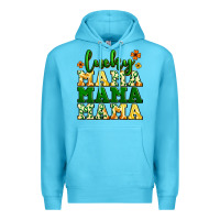 Ocean Blue lucky mama mama mama  St. Patrick's Premium Hoodie - LillyAllenDesigns