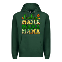 Sports Green lucky mama mama mama  St. Patrick's Premium Hoodie - LillyAllenDesigns