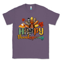 Lavender happy thanksgiving Classic Tee - CowGirlArtShop