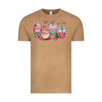 Vintage Camel valentines day coffee cups Vintage Tee - OliviaCreatesArt