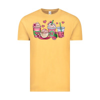 Vintage Mustard valentines day coffee cups Vintage Tee - OliviaCreatesArt